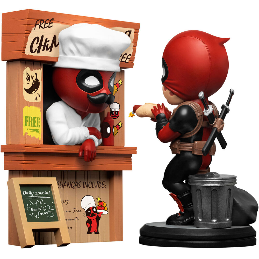 YuMe Hero Caja - Deadpool Action Hero Series Display (6)