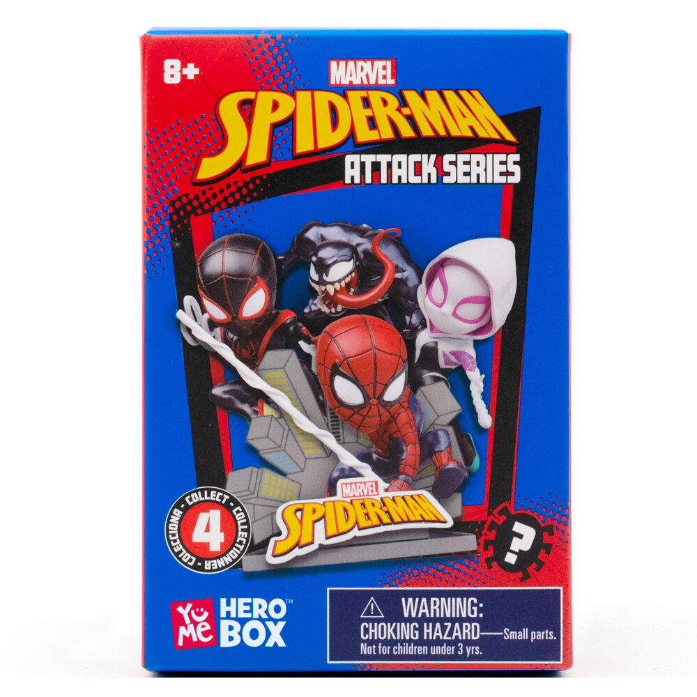 YuMe Hero Caja - Spider-Man Attack Series Display (6)