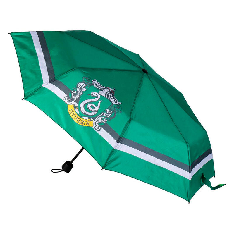 Paraguas manual plegable Slytherin Harry Potter 53cm Frikytopia