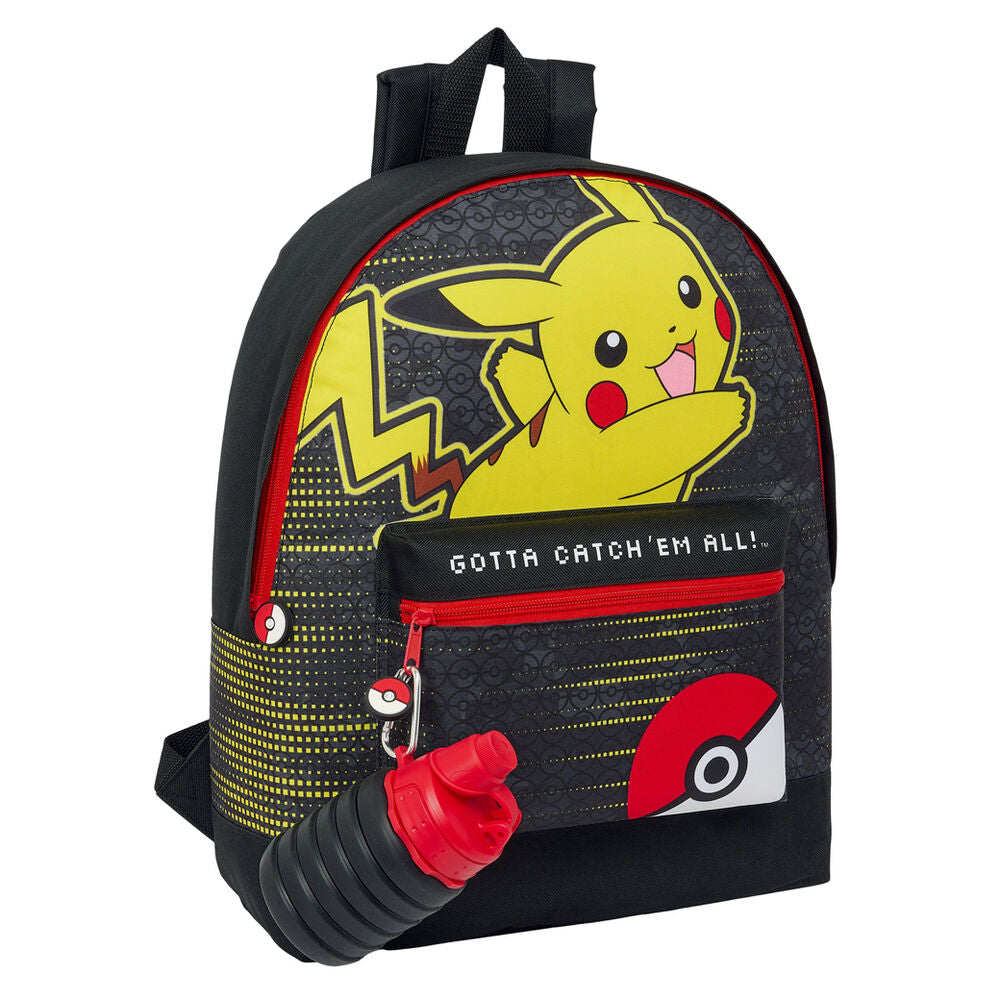 Mochila + botella Pokemon 40cm Frikytopia