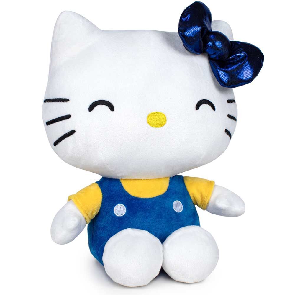 Peluche 50th Anniversary Hello Kitty 32cm azul