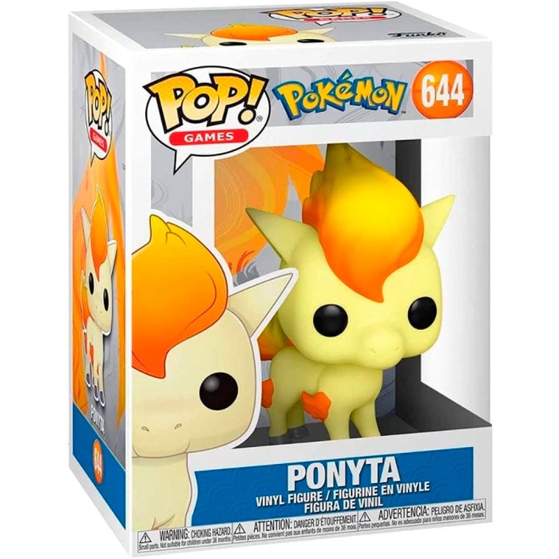 Pokemon POP Games Vinyl Figura Ponyta EMEA 9 cm