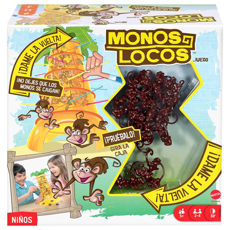 Juego mesa Monos Locos Frikytopia