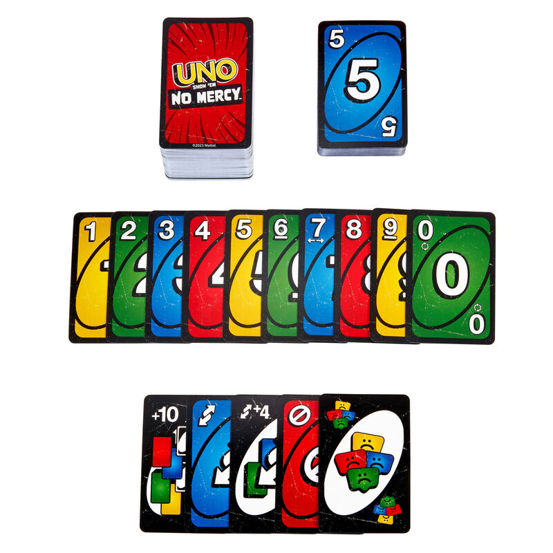 UNO Juego de Cartas No Mercy
