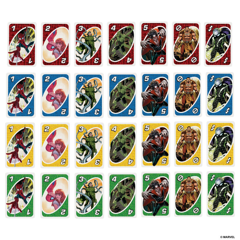The Amazing Spider-Man Juego de Cartas UNO