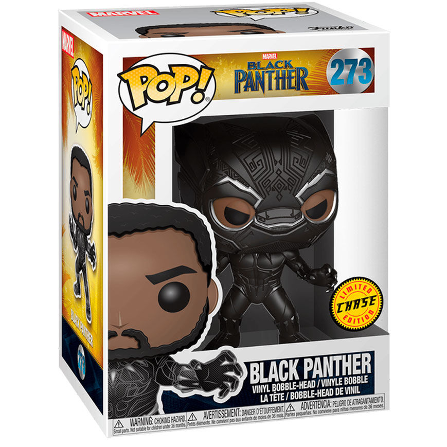 Figura POP Marvel Black Panther Chase