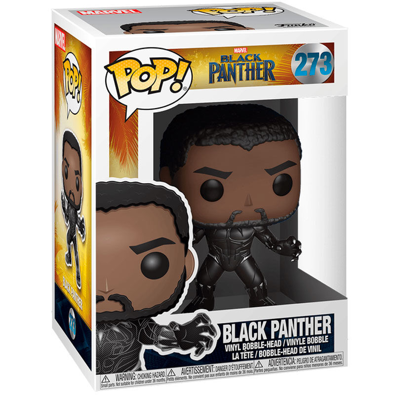 Figura POP Marvel Black Panther Chase