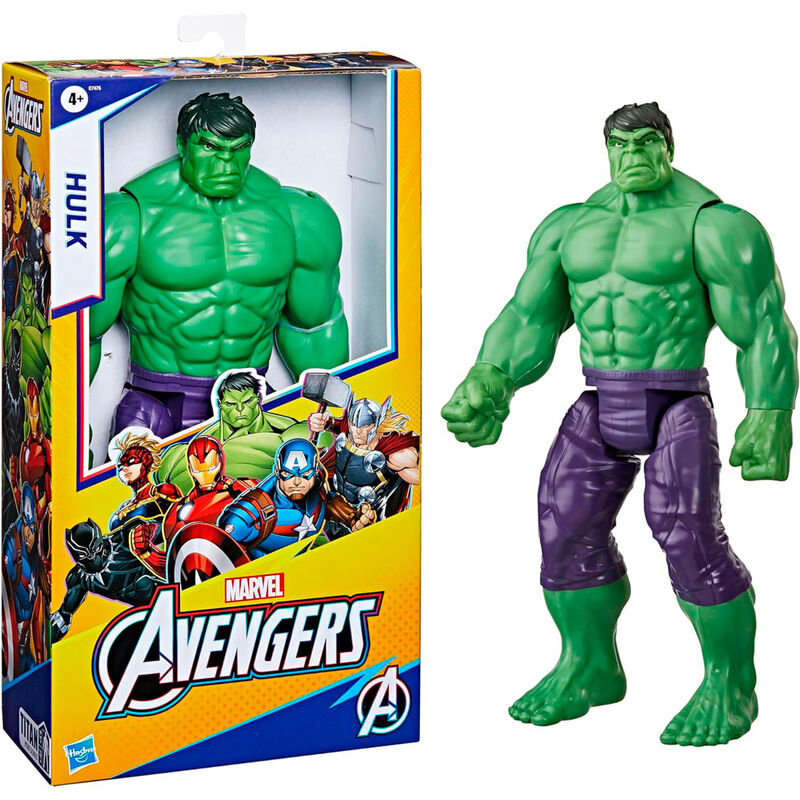 Figura hasbro deluxe titan hero marvel avengers hulk
