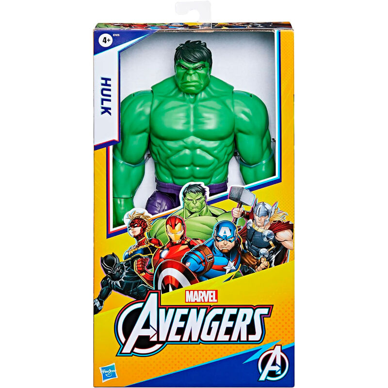Figura hasbro deluxe titan hero marvel avengers hulk