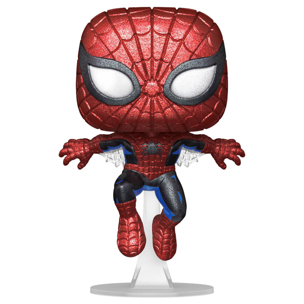 Marvel 80th Anniversary Figura POP Vinyl Spider-Man DGLT 9cm