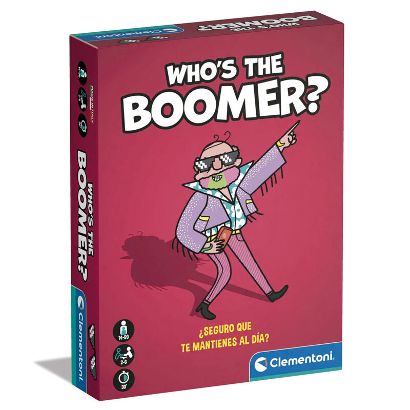Juego cartas Whos The Boomer español Frikytopia