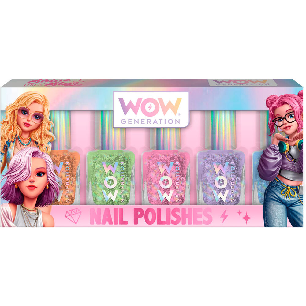 Blister esmaltes de uñas Wow Generation Frikytopia