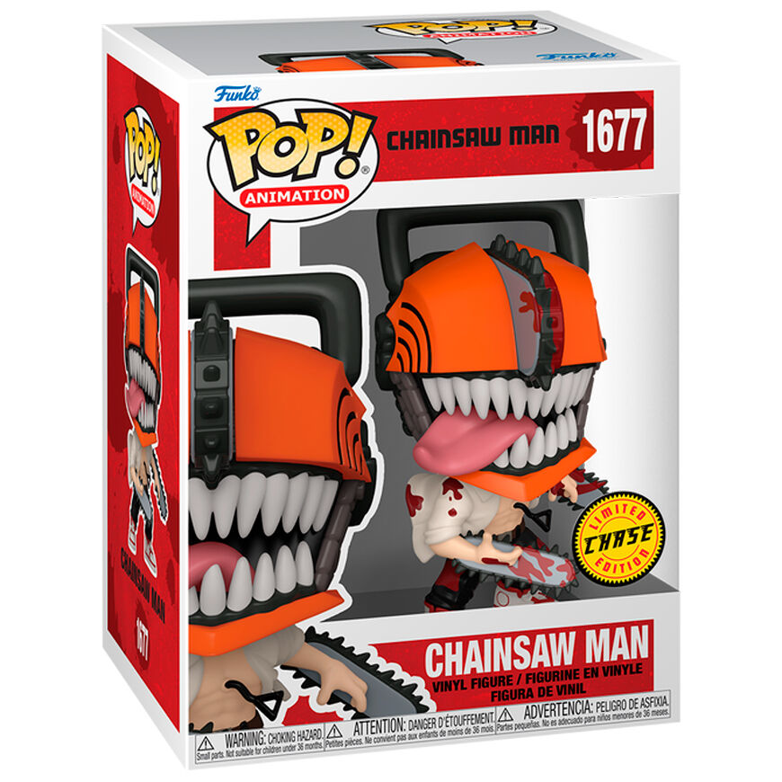 Funko pop animation chainsaw man opcion exclusiva aleatoria