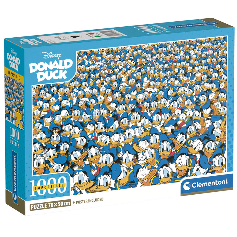 Puzzle Impossible Pato Donald Disney 1000pzs Frikytopia