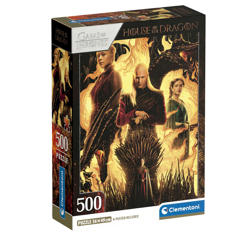 Puzzle La Casa del Dragon 500pzs Frikytopia