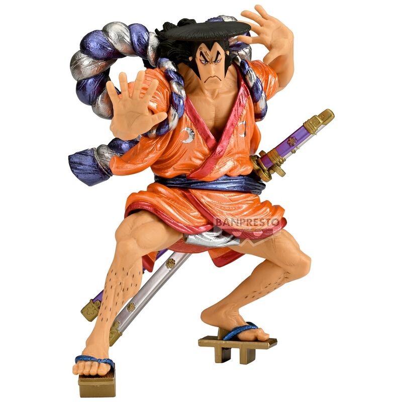 Figura banpresto one piece king of artist kouzuki oden special 17cm