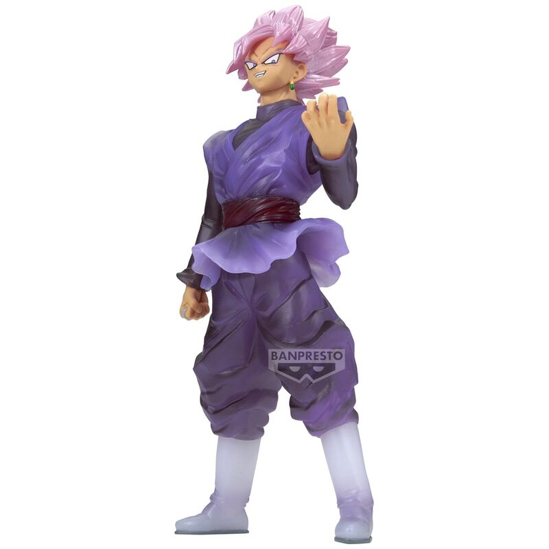 Figura banpresto dragon ball super clearise super saiyan rose goku black