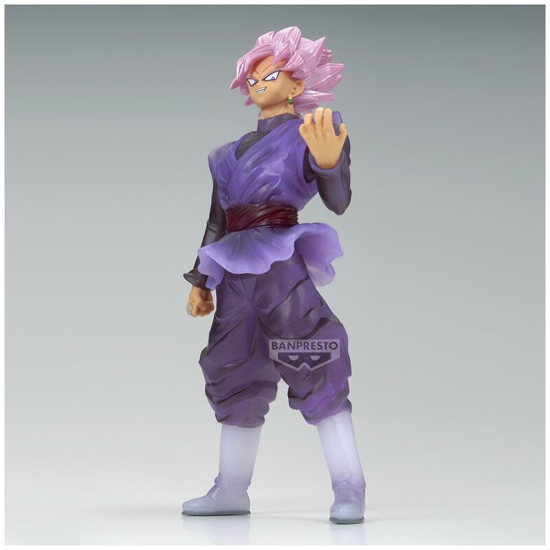 Figura banpresto dragon ball super clearise super saiyan rose goku black