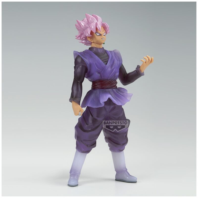 Figura banpresto dragon ball super clearise super saiyan rose goku black