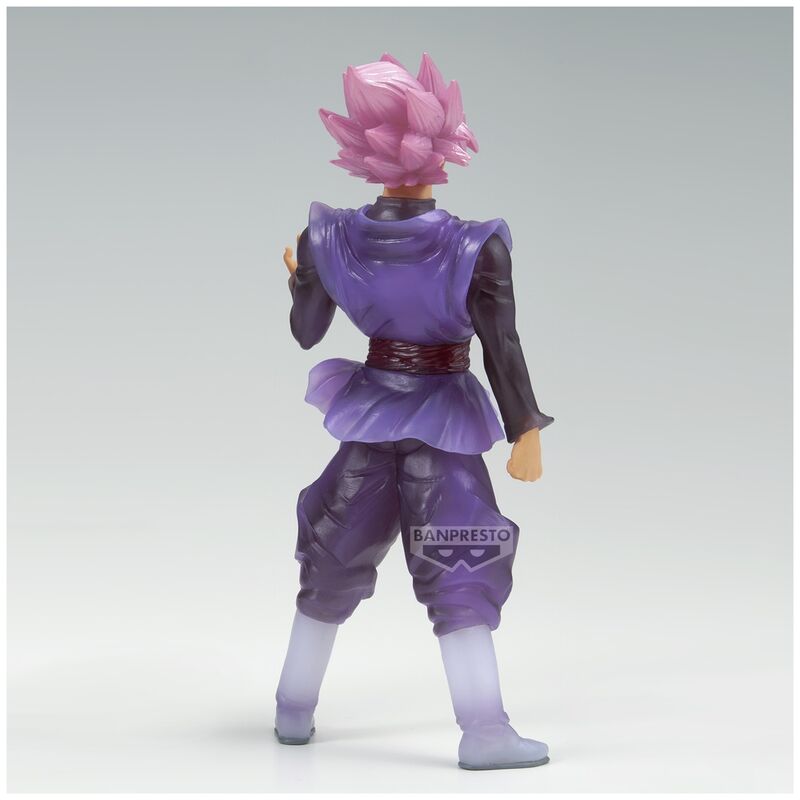 Figura banpresto dragon ball super clearise super saiyan rose goku black