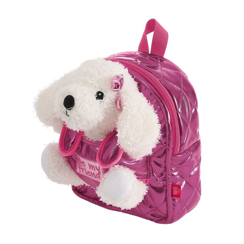 Mochila + peluche perro Didi 27cm Frikytopia