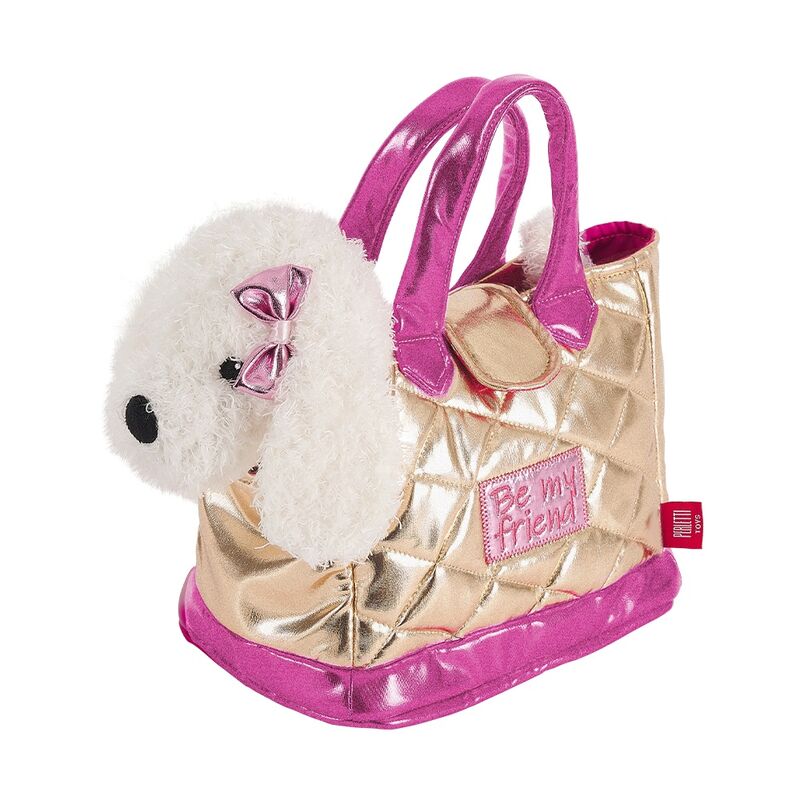 Bolso mano + peluche Dorado perro Didi 28cm Frikytopia