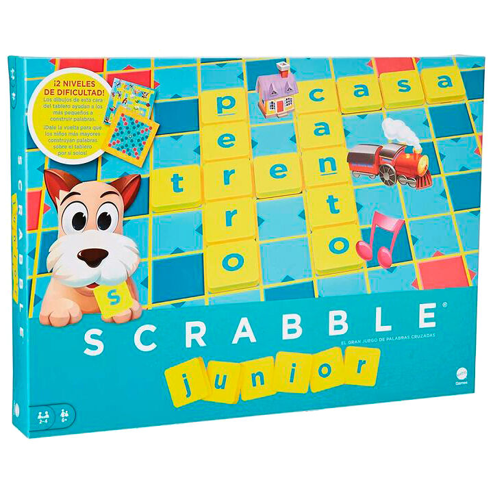 Juego mesa Scrabble Junior español Frikytopia