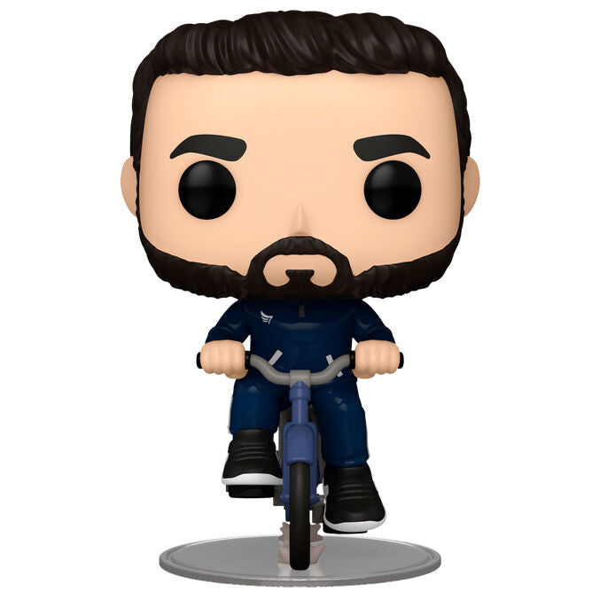 Ted Lasso POP TV Vinyl Figura Roy Kent on Bike 9cm