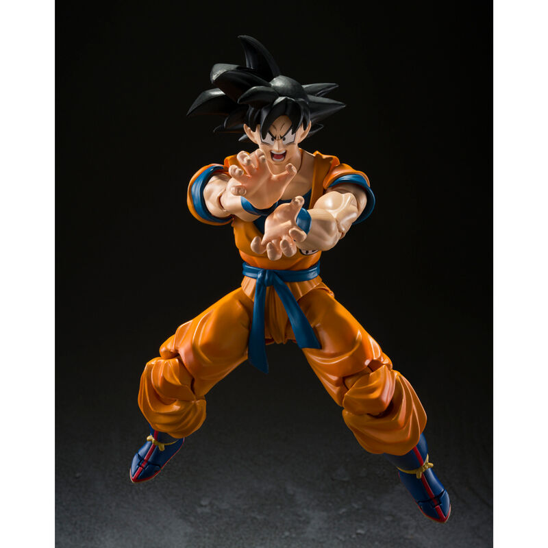 Figura S H Figuarts Son Goku Super Hero Dragon Ball Super 14cm