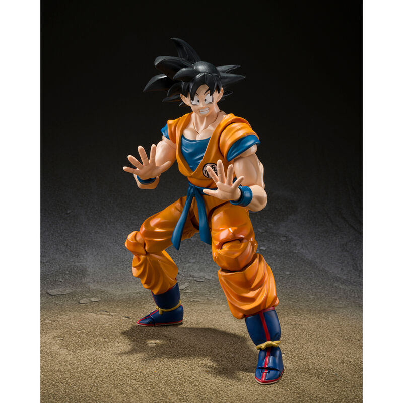 Figura S H Figuarts Son Goku Super Hero Dragon Ball Super 14cm