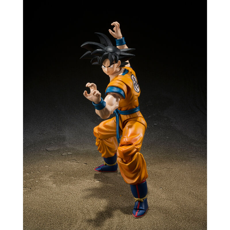 Figura S H Figuarts Son Goku Super Hero Dragon Ball Super 14cm