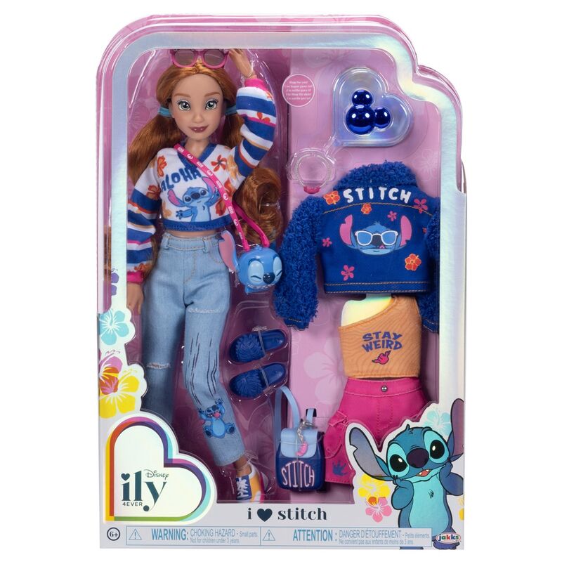 Muñeca Fashion Doll Stitch Disney ily 4Ever 28cm Frikytopia