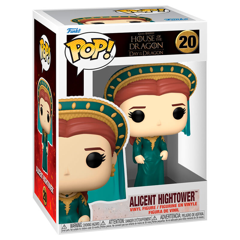 La casa del dragon Figura POP TV Vinyl Allicent Hightower 9cm