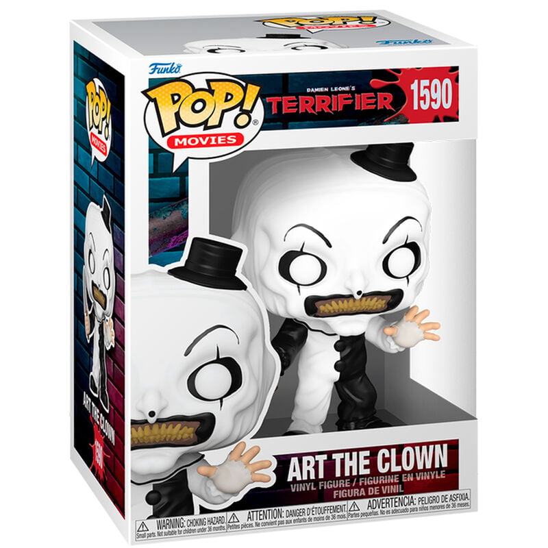 Terrifier POP! Movies Vinyl Figura Art the Clown 9 cm