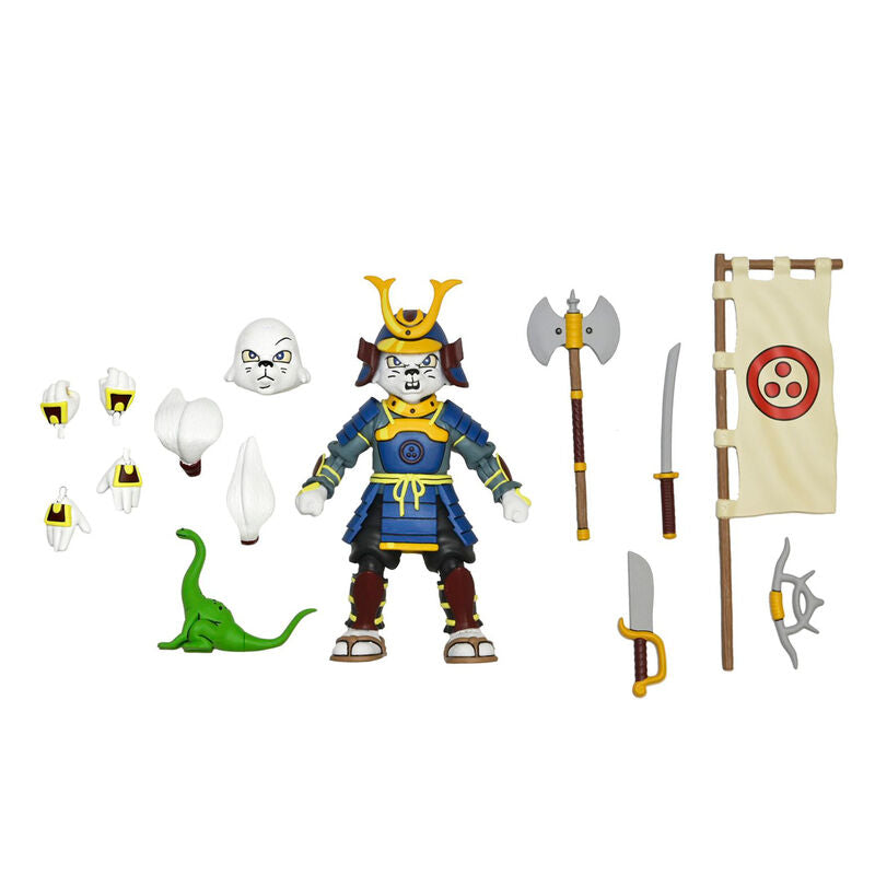 Figura neca teenage mutant ninja turtles ultimate samurai adventure usagi yojimbo scale action 18cm