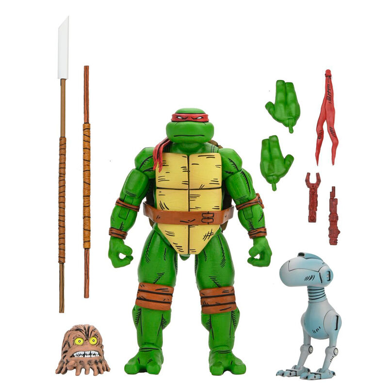 Figura neca teenage mutant ninja turtles mirage comics donatello scale action 18cm