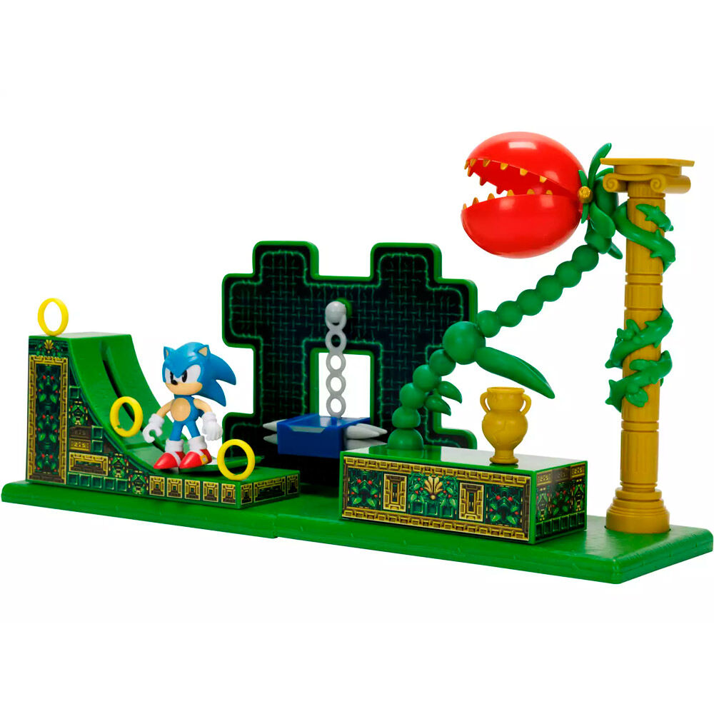 Playset Zona de velocidad Sonic the Hedgehog Frikytopia