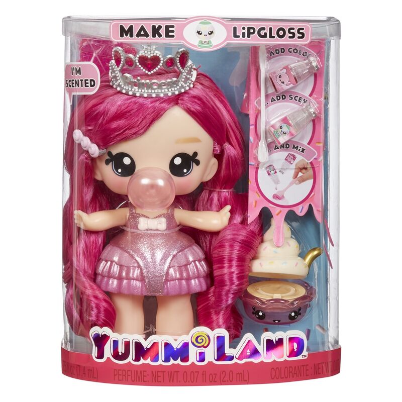 Muñeca + brillo de labios Bianca Bubblegum Yummiland Surprise Frikytopia