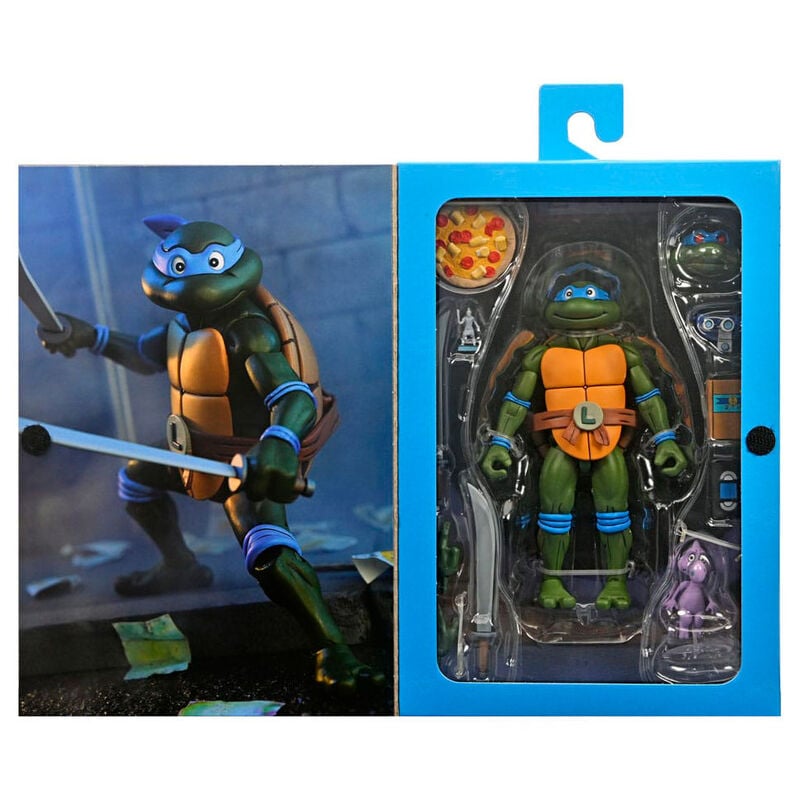 Figura Ultimate Leonardo Comics Tortugas Ninja 18 cm