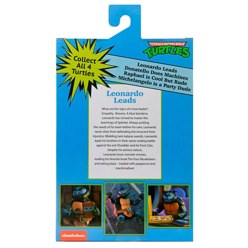 Figura Ultimate Leonardo Comics Tortugas Ninja 18 cm
