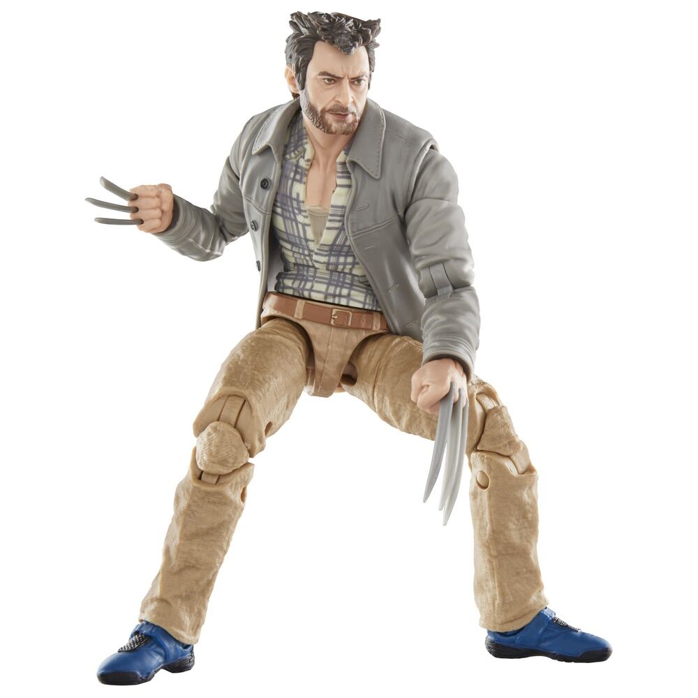 Figura Headpool with Marvels Logan Deadpool and Wolverine Marvel Legends