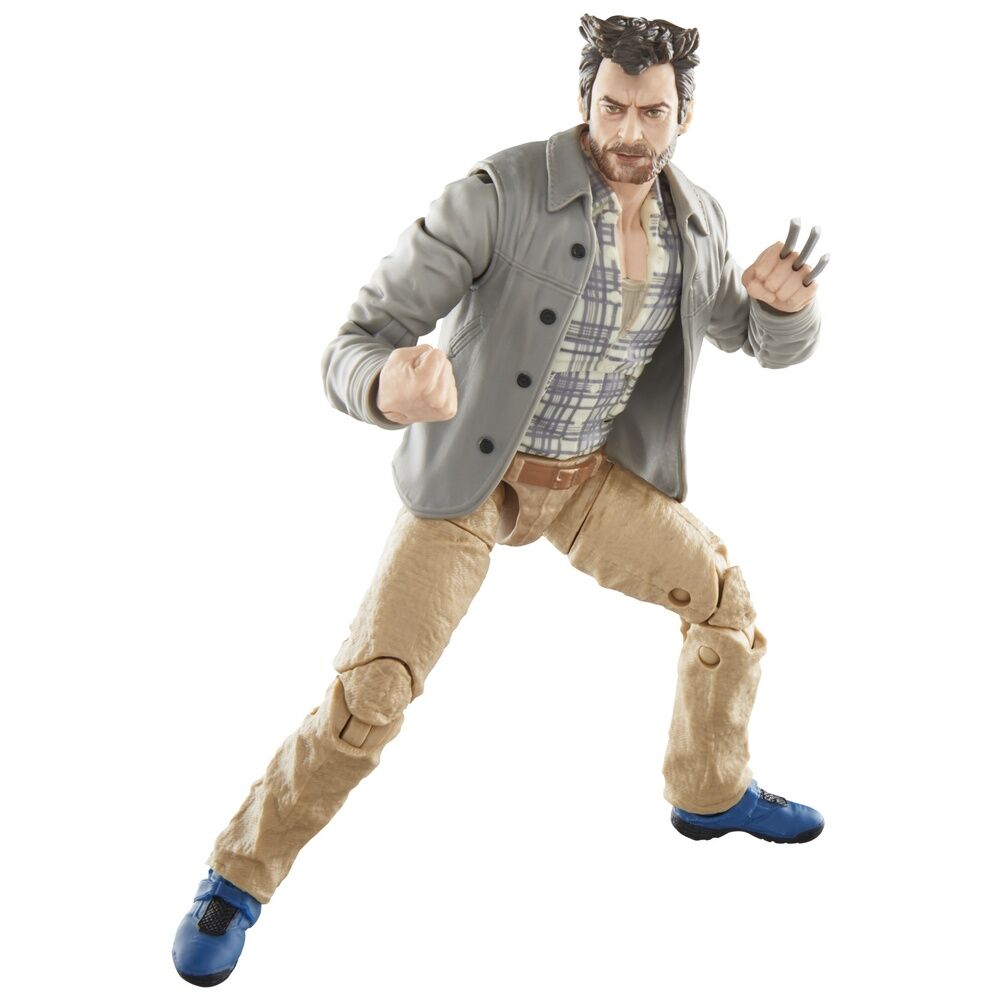 Figura Headpool with Marvels Logan Deadpool and Wolverine Marvel Legends