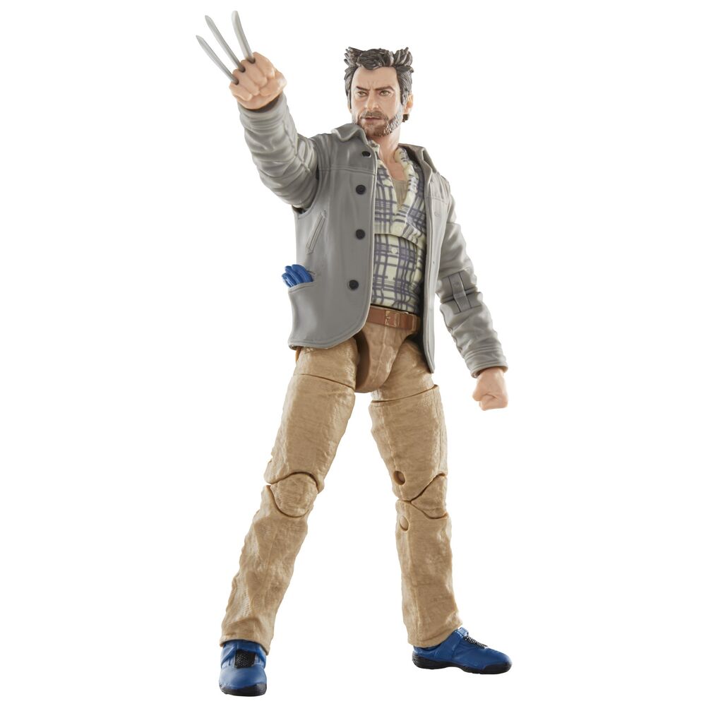 Figura Headpool with Marvels Logan Deadpool and Wolverine Marvel Legends