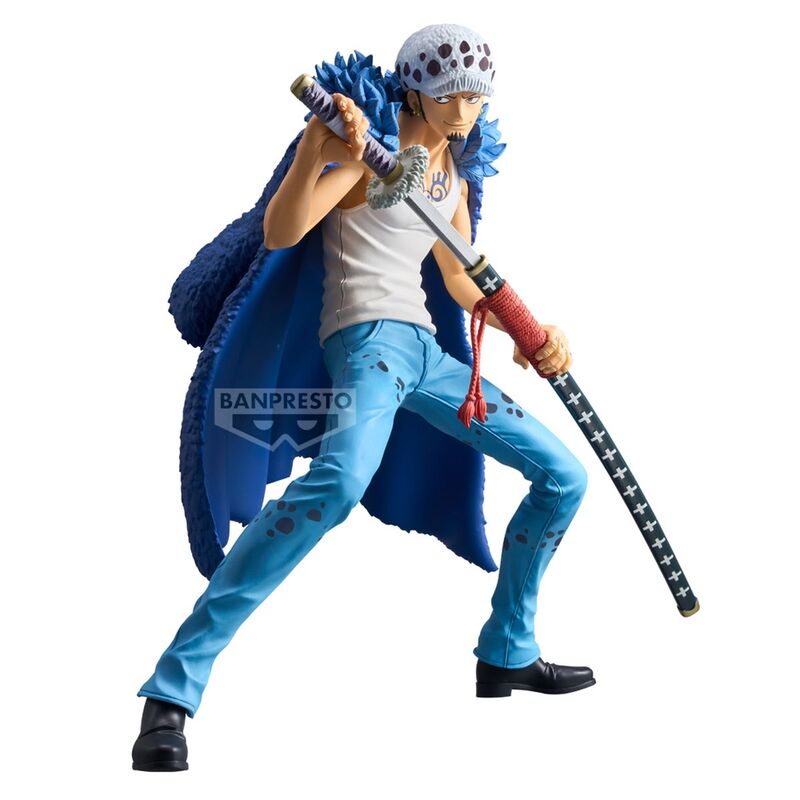 Figura banpresto one piece grandista trafalgar law 22cm