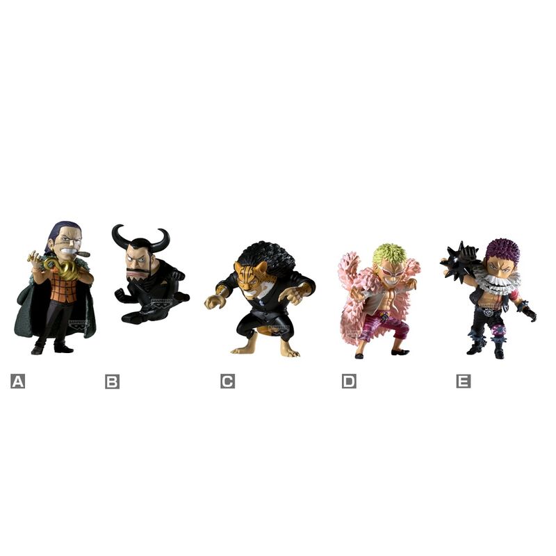 Figura banpresto one piece world collectable figure rival 7cm