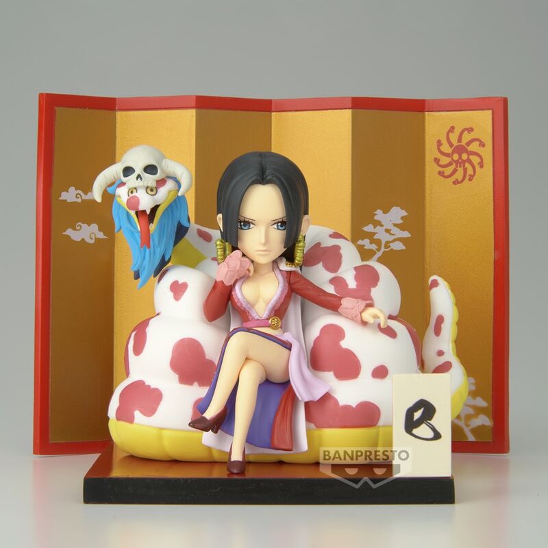 Figura banpresto one piece world collectable special boa hancock salome