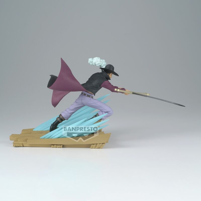 Figura banpresto one piece senkozekkei dracule mihawk 12cm