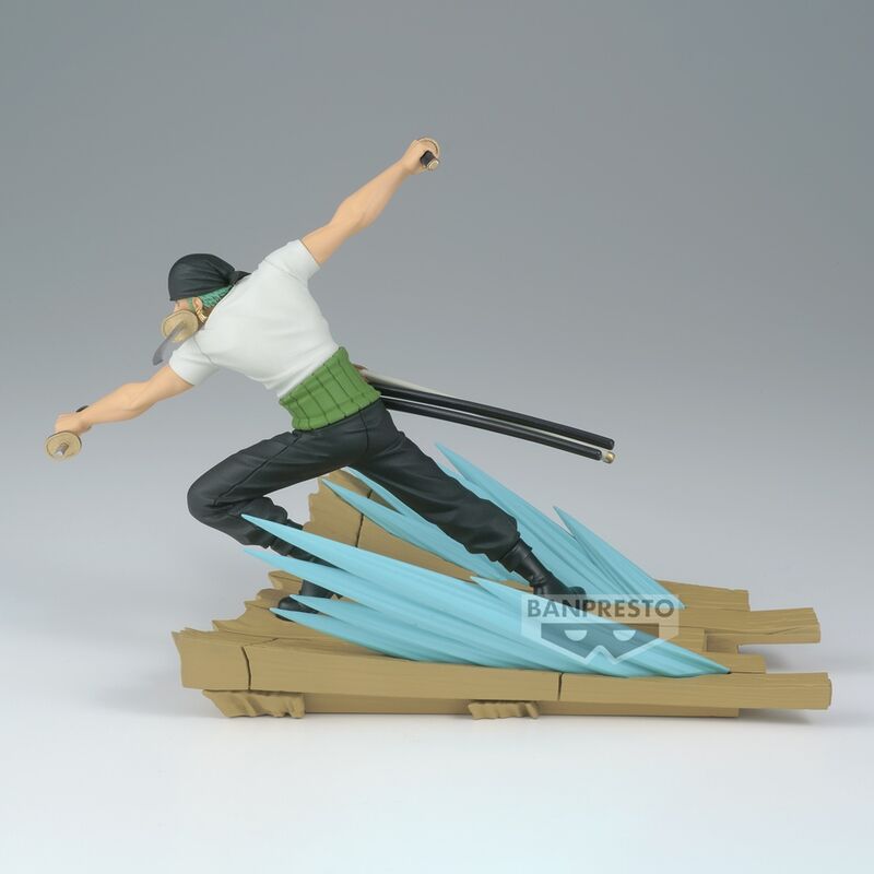 Figura banpresto one piece senkozekkei roronoa zoro 11cm