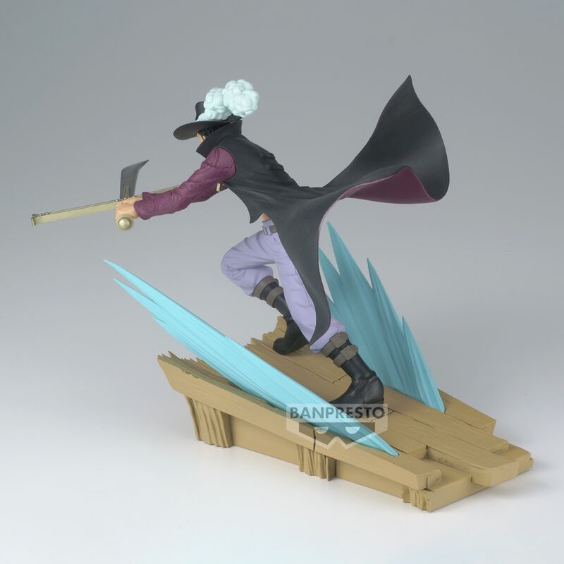 Figura banpresto one piece senkozekkei dracule mihawk 12cm