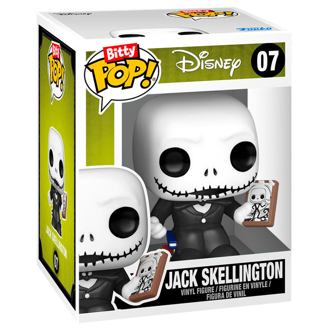 Pesadilla antes de Navidad Bitty POP! Town Vinyl Figura Jack at Home